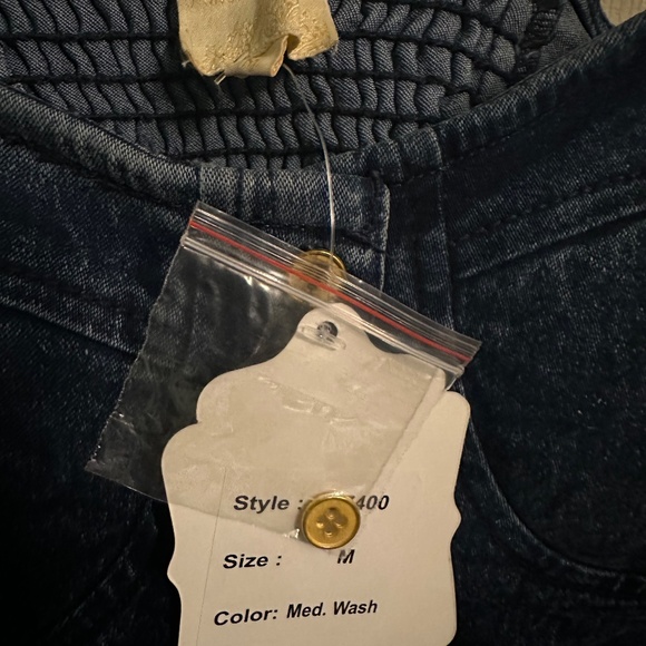 Denim bustier top - Picture 3 of 3